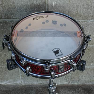 Mapex Russ Miller 2015 Versatus 14” x 4 5/8” Hybrid Mahogany/Maple Snare Drum image 13