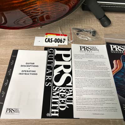 PRS Core 35th Anniversary Custom 24 with Pattern Thin Neck - Orange Tiger #2815 image 24