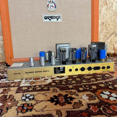 Vintage 1979 Marshall JMP Super Bass 100w MKII Amplifier Head Chassis *1970s* image 9