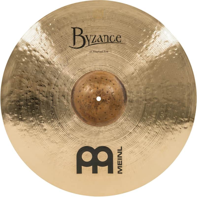 Meinl Byzance Polyphonic Brilliant Ride Cymbal 22" image 1