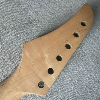 Black Maple Electric Guitar Neck, Rosewood Fingerboard 24 Frets image 8