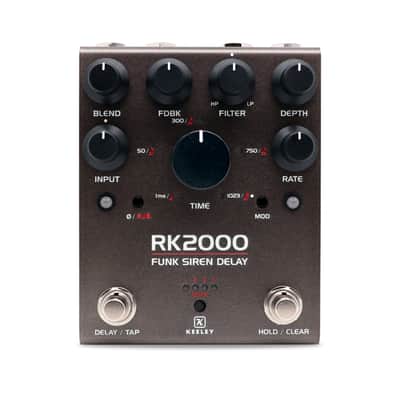 Keeley RK2000 Funk Siren Delay Pedal - FREE SHIPPING TO THE USA image 1