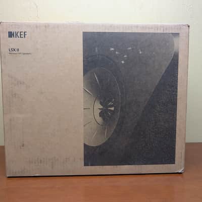 KEF LSX II Wireless HiFi Speakers - Lava Red (Factory Sealed Pair) image 4