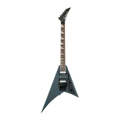 Jackson JS Series Rhoads JS32 6-String Right-Handed Electric Guitar with Poplar Body, Maple Neck, and Amaranth Fingerboard (Satin Gray) image 1