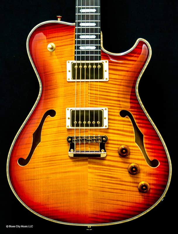 Knaggs Guitars - Influence Chena - T1 - Duanne Allman Burst - Brazillian Rosewood Fretboard - Hollowbody - OHSC - Call for Best Price !!! image 1