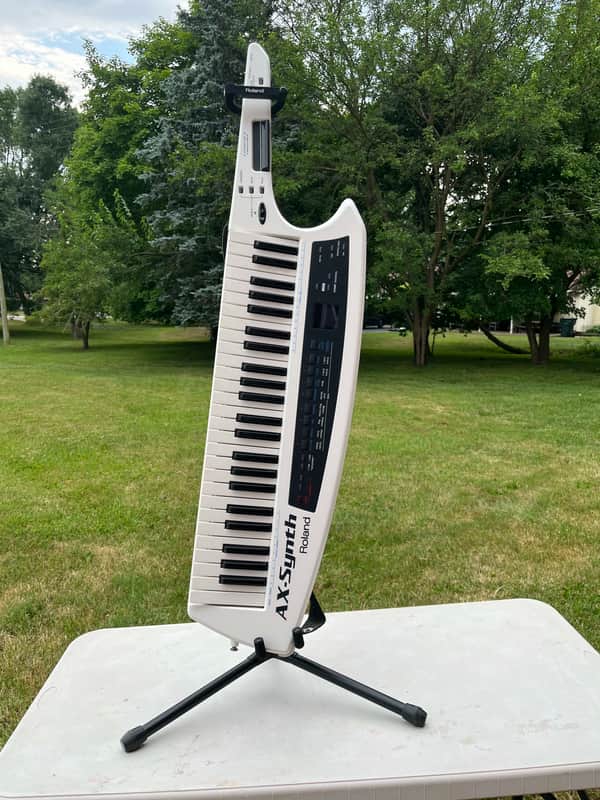 Roland AX-Synth 49-Key Shoulder Synthesizer with Stand and PUC wireless midi unit image 1