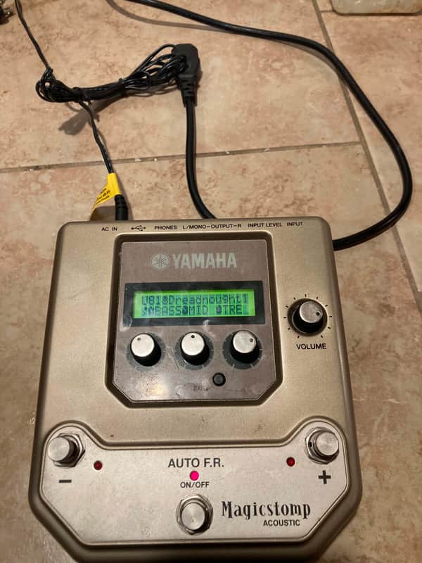 Yamaha MagicStomp Acoustic Stereo Multi-Effect Pedal | Reverb