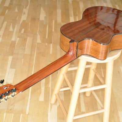 MARTINEZ MP14 OV Ovangkol / Classical Nylon Crossover / With Built-In Chorus & Reverb image 12