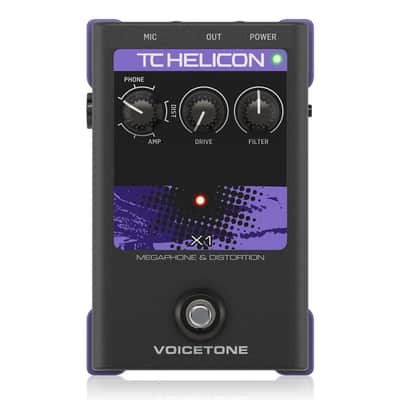 TC Helicon VoiceTone X1 Vocal Effects Processor Pedal image 5