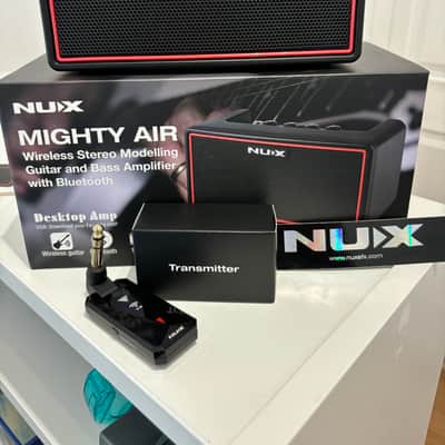 NuX Mighty Air 4-Watt 2x2" Stereo Bluetooth Guitar Combo 2020s - Black image 1