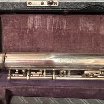 L.L. Lebret, Paris, France. Des Conservatoires Déposé Flute 1906 - Silver image 16