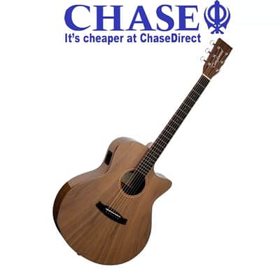 Ibanez Talman TCM50-NT1206 Acoustic/Electric Cutaway Guitar In