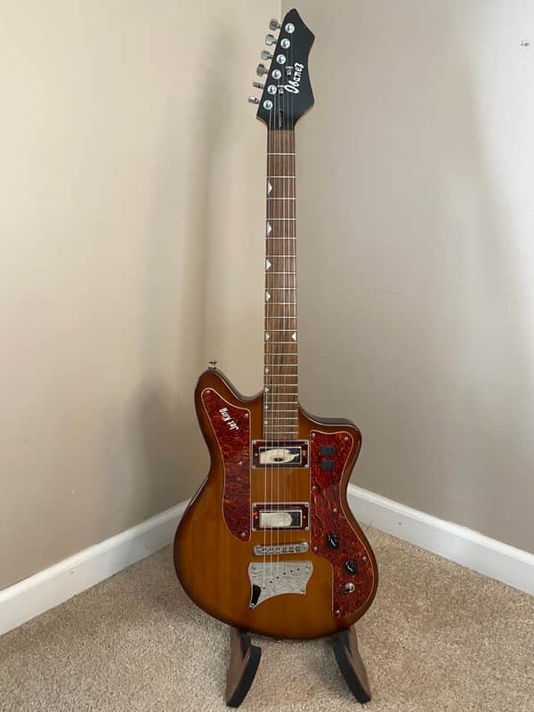 Ibanez Jet King 2 2004 - 2007 - Brown Sunburst with Fralin