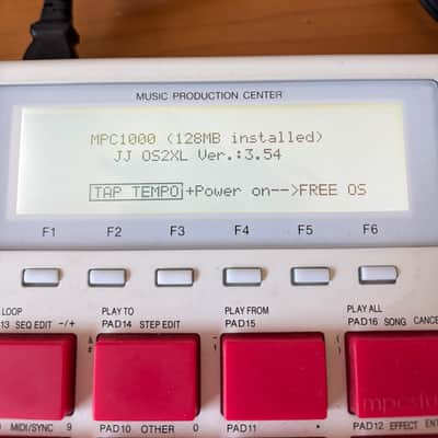Akai MPC1000 Music Production Center 2004 - 2013 - WHITE w 128mb Installed & 8gb CF Card. JJ OS2XL image 5