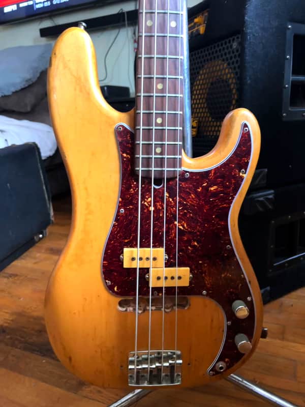 Fender Precision Bass with Rosewood Fretboard 1976 - Blonde image 1