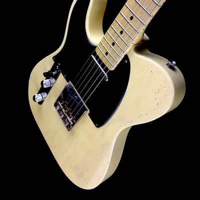 LEFTY! Wildwood Custom USA Musikraft Blonde TL51 Nocaster Relic Nitro Lacquer Swamp Ash 7 Lb HSC image 3