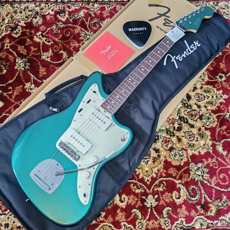 *NEW IN BOX* 2026 Fender Japan FSR Traditional II 60s Jazzmaster Sherwood Green Metallic w/ Matching Head, MIJ JD26 image 1