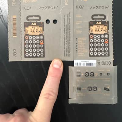 Teenage Engineering PO-33 Pocket Operator K.O! 2018 - Present - Black image 5