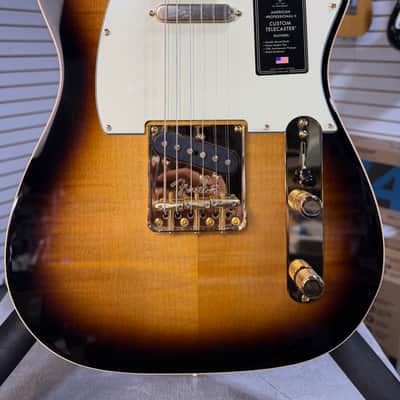 Fender 75th Anniversary American Professional II Custom Telecaster - 2-Color Sunburst w/OHSC & PLEK*D #621 image 2