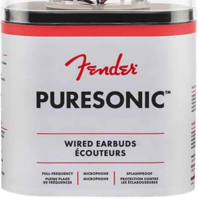 Fender Audio Puresonic Wired In-Ear Headphones - Olympic Pearl image 4