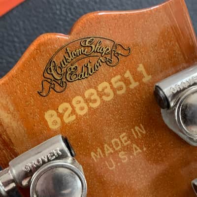 Gibson 335 Dot Reissue 1983 Custom Shop- Stunning Blonde Flame near mint image 11