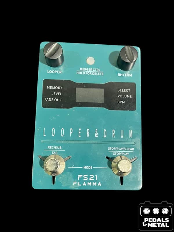 Flamma FS21 Looper & Drum 2021 - Present - Teal - X19918 image 1