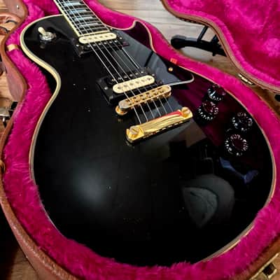 Gibson Les Paul Custom 1993 - Black - Ebony Board - SD Slash Pickups + Extras image 2
