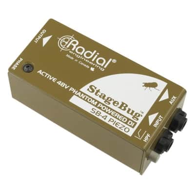 Radial SB-4 StageBug Compact Active DI for Piezo Pickups image 2