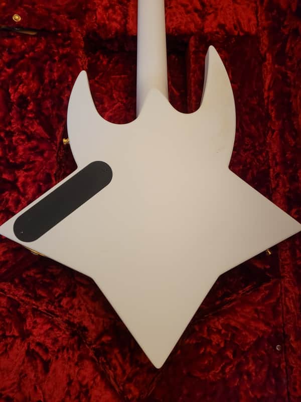 Washburn Bootsy Collins Space Bass 2002 - White with Swarovski