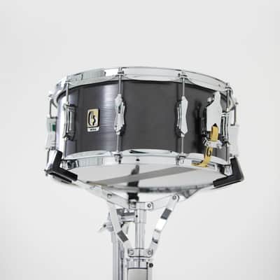British Drum Co. TAL-14-65-SN Nicko McBrain Signature Series Talisman Steel Snare 6.5" x 14" (TAL-14-65-SN-U) image 5
