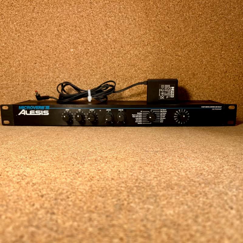Alesis MicroVerb III 16-Bit Digital Reverb and Delay | Reverb