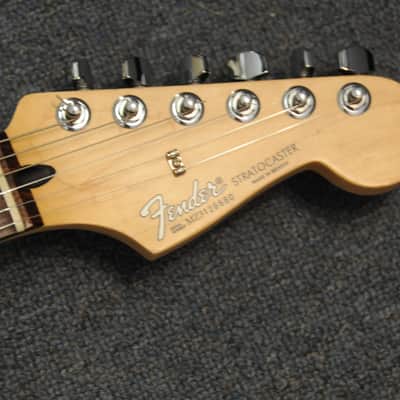 Fender FSR "Splattercaster" Standard Splatter Stratocaster with Rosewood Fretboard 2003 - 2004 - Olympic White, Aztec Gold, and Inca Silver Drop over Black image 8