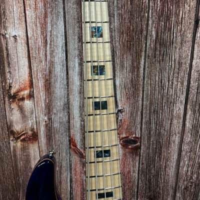 Ernie Ball Music Man Ball Family Reserve StingRay 5 Paua Blue Burst image 3