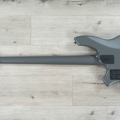 Ernie Ball Music Man Bongo 4 HH Bass, Ebony Fretboard, Titan Gray image 7