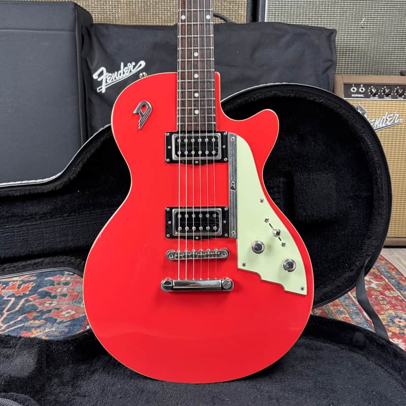 Duesenberg Starplayer Special HH Fiesta Red w/OHSC - 2010's image 1