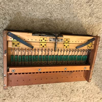 Antique Virgil Silent Practice Clavier Piano Keyboard image 2