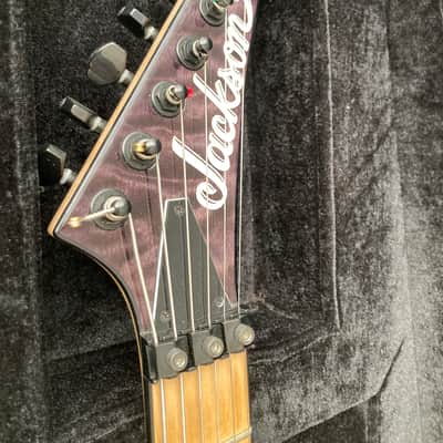 Jackson DK2QM Pro Series Dinky Transparent Black (Made in Mexico 2013) image 3