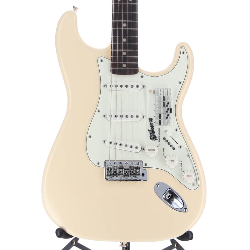 Fender Albert Hammond Jr. Signature Stratocaster, Rosewood Fingerboard, Olympic White (AA4) (88450)