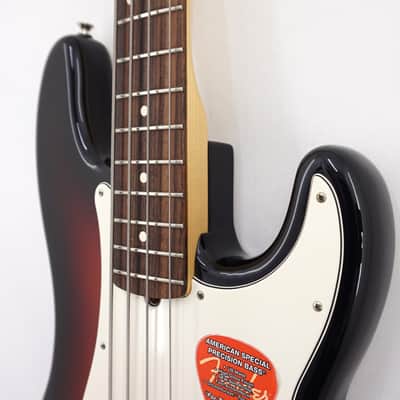 Fender American Special Precision Bass RN (3-Color Sunburst) + Hiscox Hard Case image 6