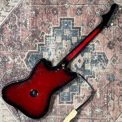 1960s Silvertone 1452 Hornet Vintage Danelectro Made In USA Electric Guitar W/ Strap! image 4