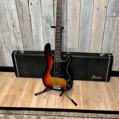 Stellar 1976 Fender Precision Bass with Rosewood Fretboard Sunburst, OHSC Amazing Vintage Bass ! image 24