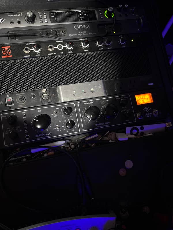 Universal Audio LA-610 MkII Tube Channel Strip 2008 - Present - Black image 1