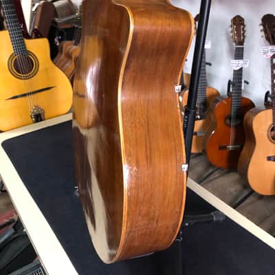 One of a kind French Jazz manouche left handed Siro Burgassi Grand model from 1945 Paris image 9