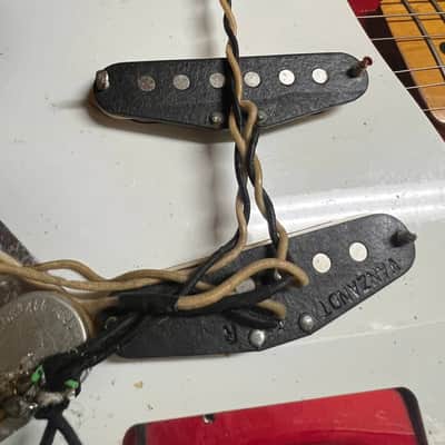 Fender Japan '57 Reissue Stratocaster ST57-70 Candy Apple Red – Maple Neck (Q-Serial, Upgraded Van Zandt Bridge Pickup) image 17