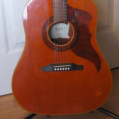 1960's EKO Ranger VI Acoustic Guitar, Excellent, w/Hardshell Case image 2