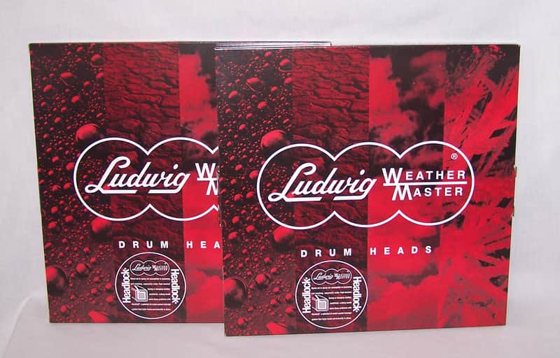 *2* Ludwig 14" Clear Resonant Snare Side Drum Heads C1114 image 1