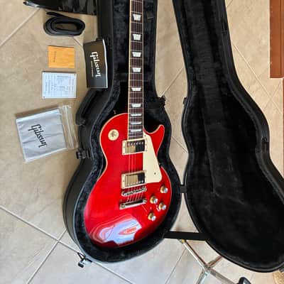 Gibson 2021 Les Paul Classic w/57 Classics and 59 Harness. Translucent Cherry image 13
