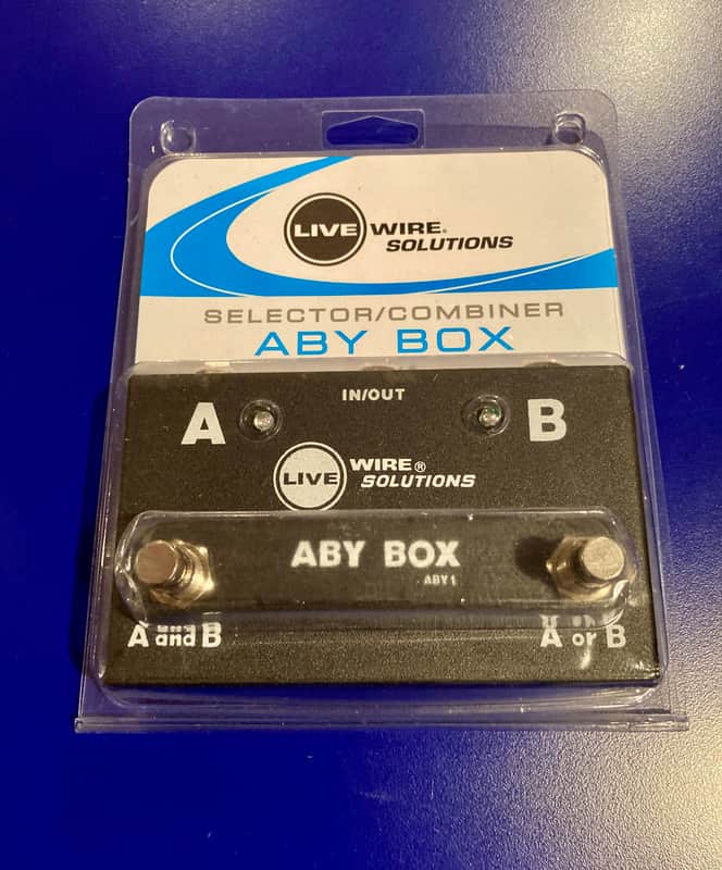 Livewire ABY 1 Amplifier Selector / Combiner Pedal image 1