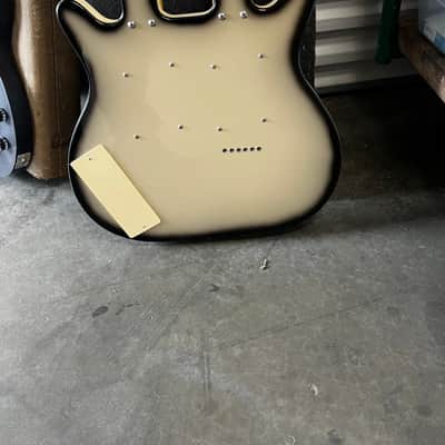 Danelectro Doubleneck 12-String and 6-String 1998 - 2004 - Black Burst image 3