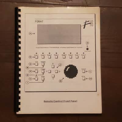 Forat F16 Digital Sampler with Remote and Sound Disks image 11
